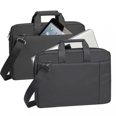 RivaCase 8231 Central black Laptop bag 15,6" Τσάντα μεταφοράς Laptop